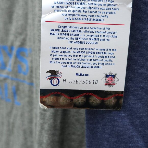 TORONTO BLUE JAYS Raglan t-shirt Women's Small BNWT Baseball MLB LONG Sleeve - Picture 4 of 7